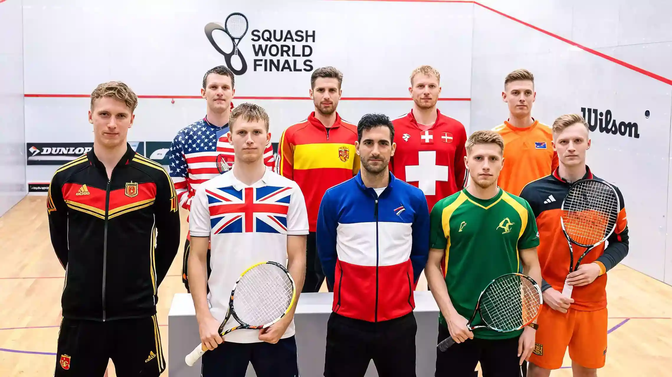 PSA World Tour Finals Saisonfinale Squash – die acht besten Spieler der Welt treten gegeneinander an