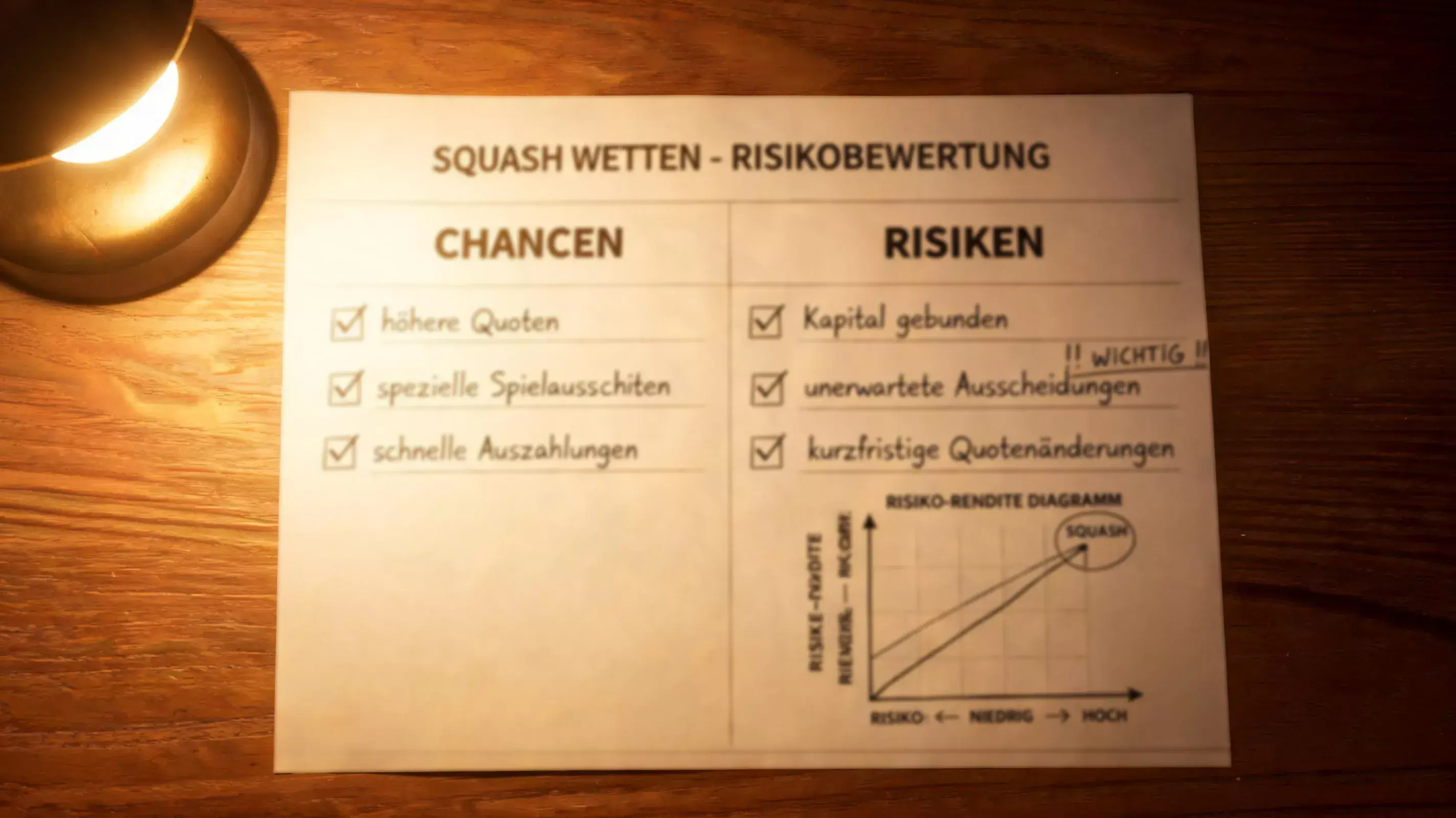 Squash Langzeitwetten Risiken und Chancen – Outright Wetten Vor- und Nachteile im Überblick