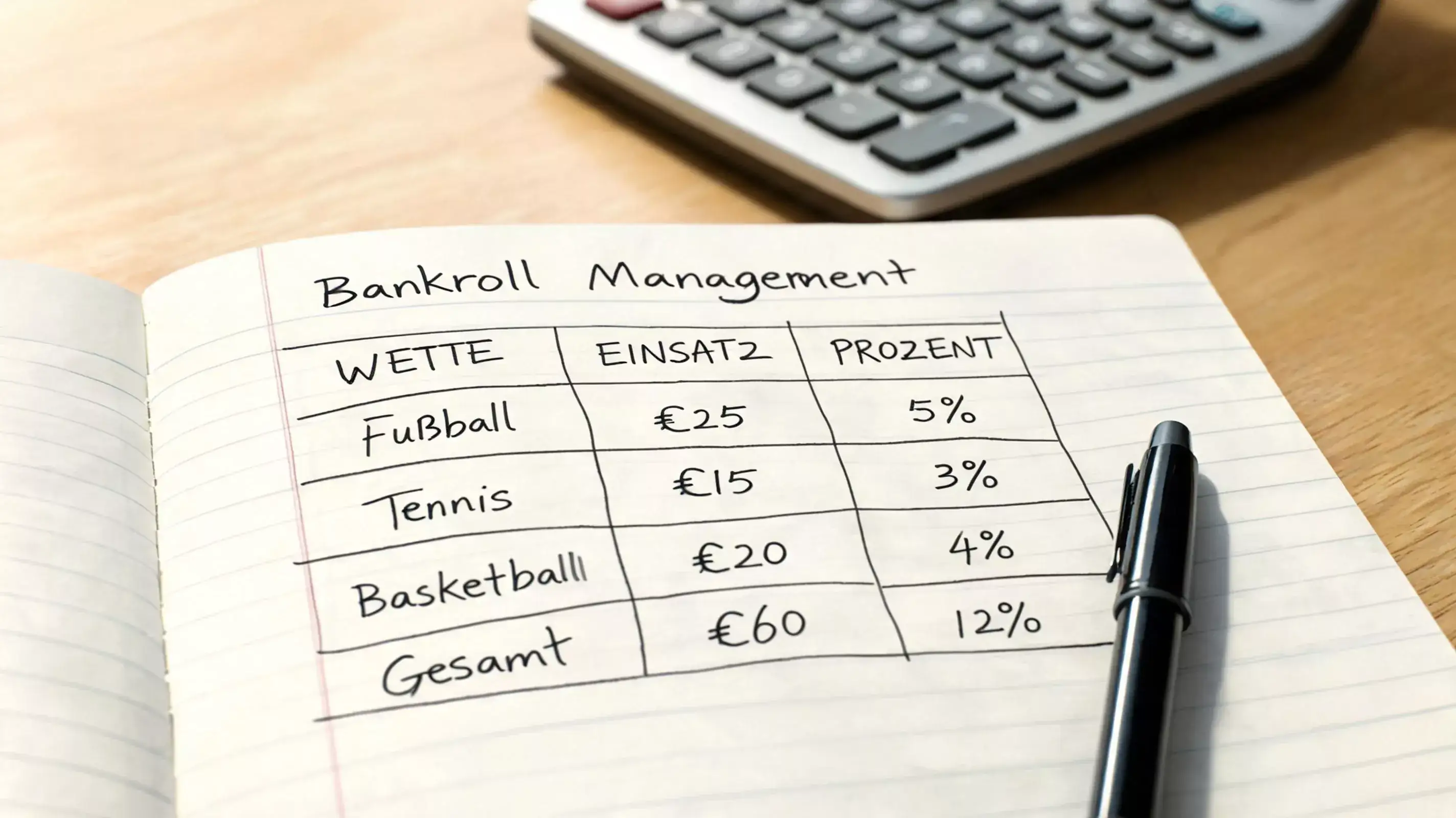 Bankroll-Management Grundsätze für langfristig erfolgreiches Squash-Wetten